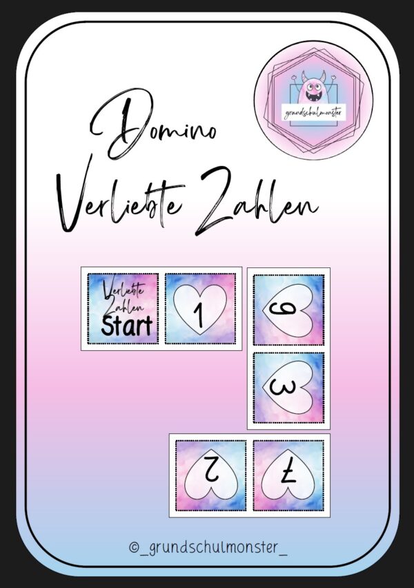Domino - Verliebte Zahlen