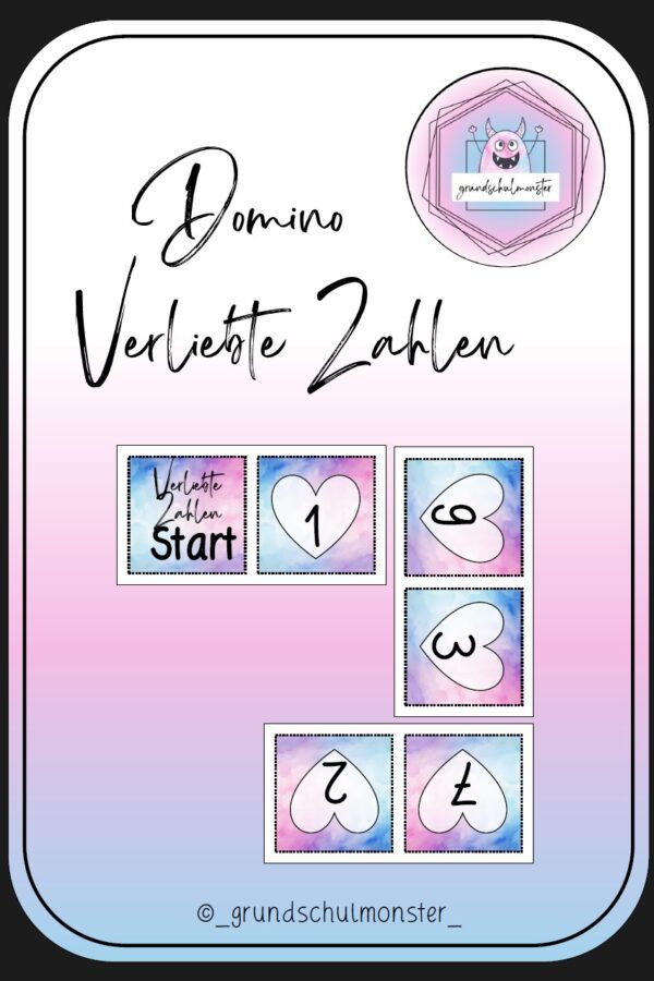 Domino - Verliebte Zahlen