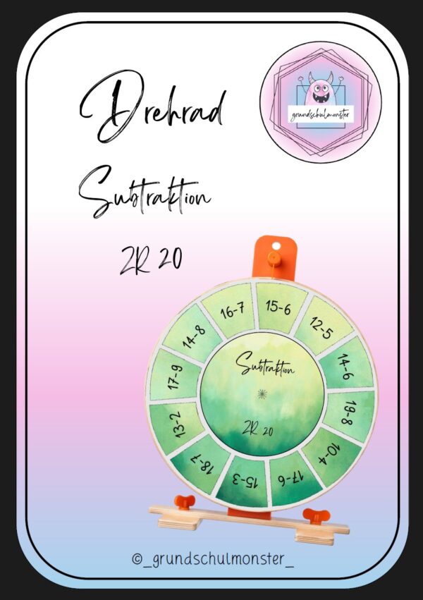 Drehrad Subtraktion ZR20