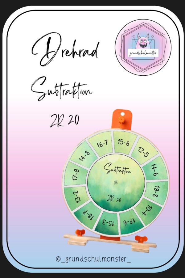 Drehrad Subtraktion ZR20