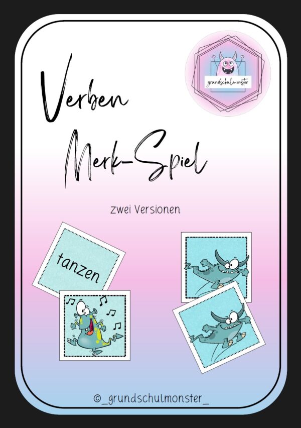 Verben - Merkspiel