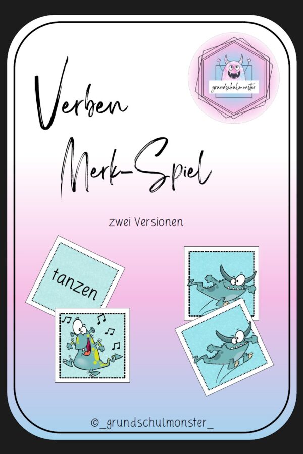 Verben - Merkspiel