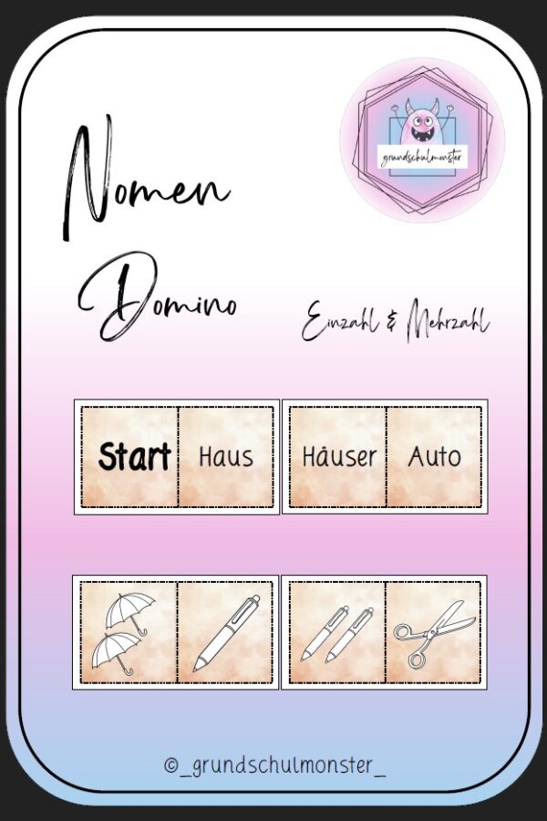 Nomen Domino - Einzahl & Mehrzahl
