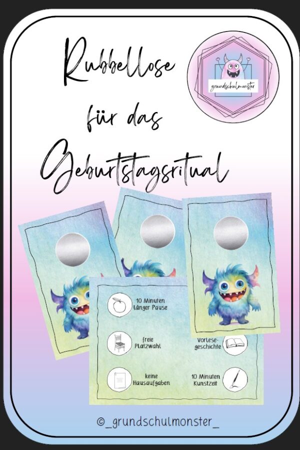 Rubellos_Geburtstag Rubbellose für das Geburtstagsritual