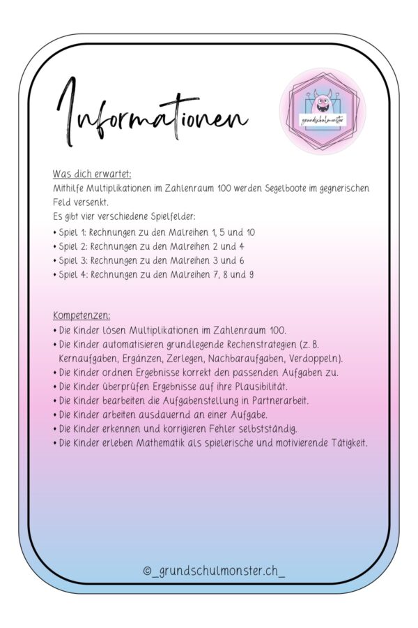Schiffe versenken_1x1_seite_2_web Kleines Einmaleins - Schiffe versenken