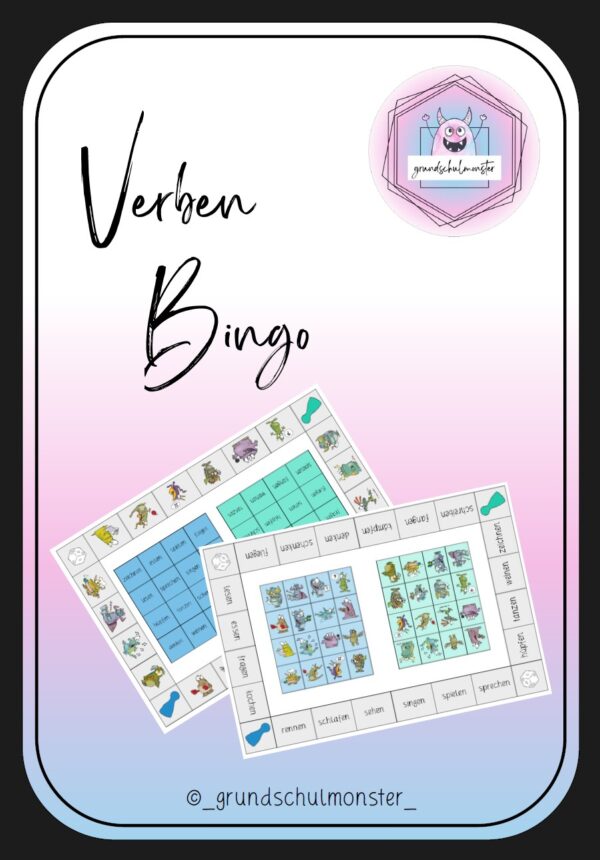 Verben - Bingo