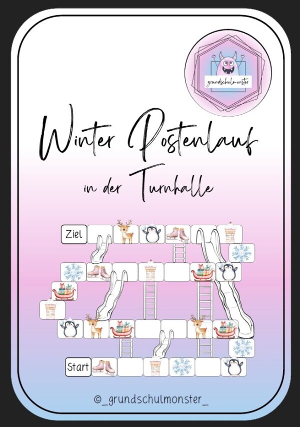 Winter_Postenlauf_Sport Winterlicher Postenlauf - Sport