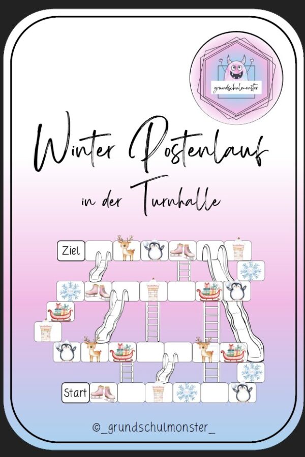 Winter_Postenlauf_Sport Winterlicher Postenlauf - Sport