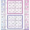 Verliebte Zahlen - Bingo