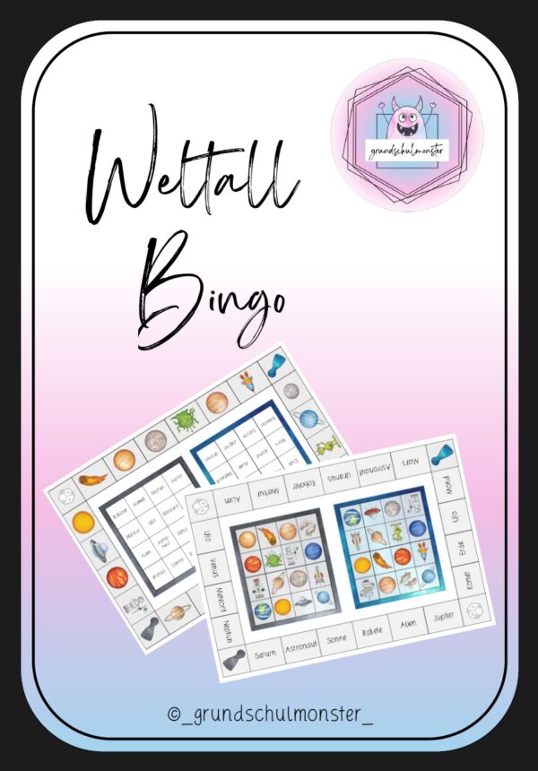 Weltall - Bingo