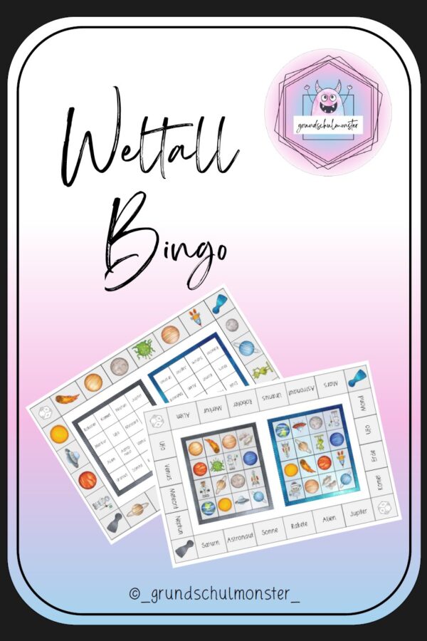 Weltall - Bingo