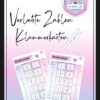 Verliebte Zahlen - Klammerkarten