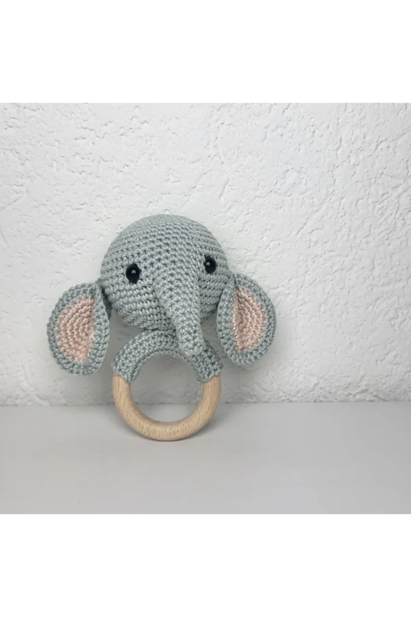 Rassel_Elefant Mini Elefant - Maxi Rasselglück
