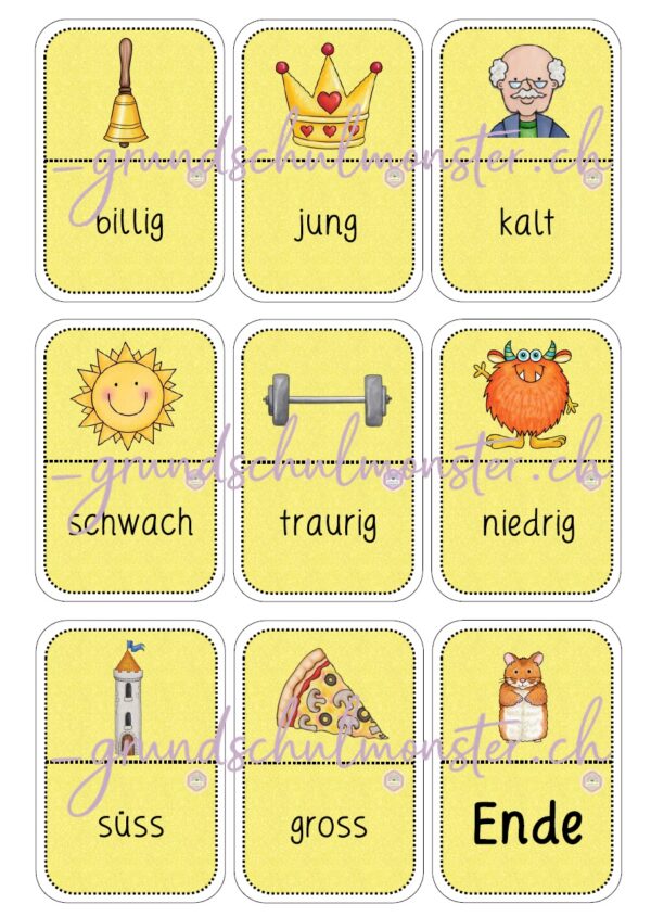 Spiel_Ichhabewerhat_Adjektive_1 Adjektive - Spiel "Ich habe, wer hat"