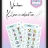 Verben - Klammerkarten