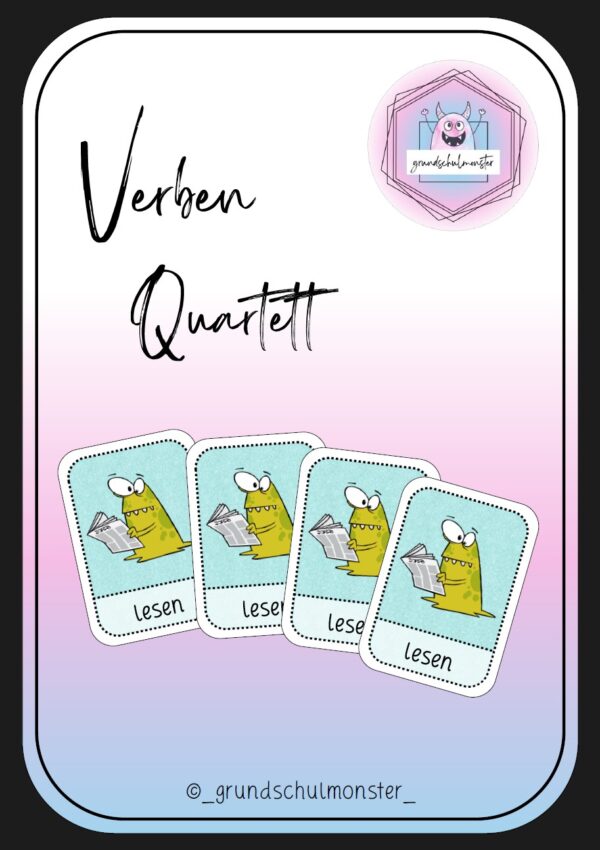 Verben - Quartett