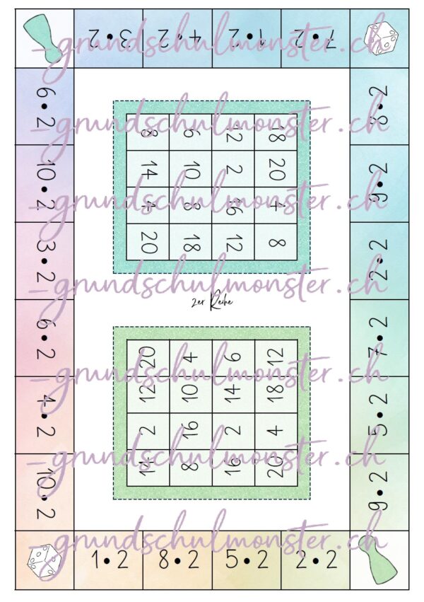 Kleines Einmaleins - Bingo