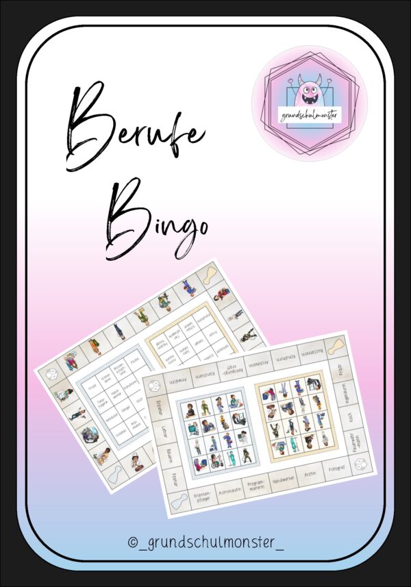 Berufe - Bingo