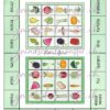 Ernährung - Bingo