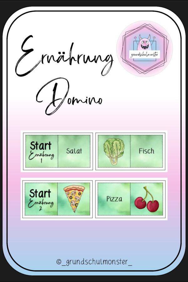 Ernährung - Domino
