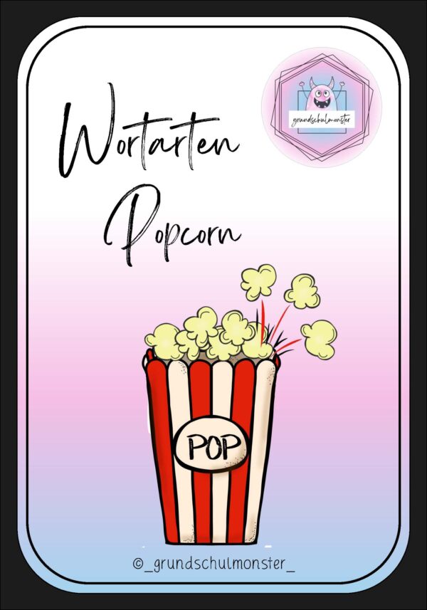Wortarten - Popcorn