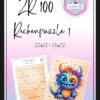 Rechenpuzzle 1 - Zahlenraum 100