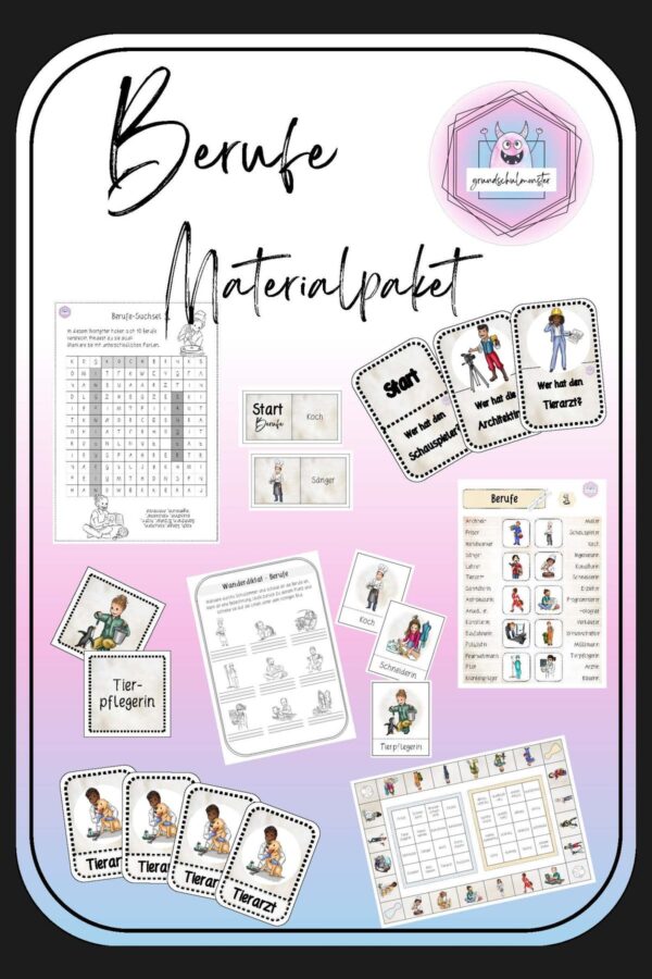 Materialpaket Berufe