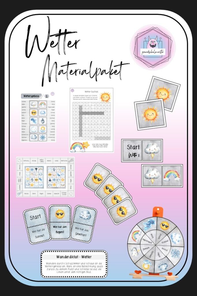 Materialpaket Thema Wetter