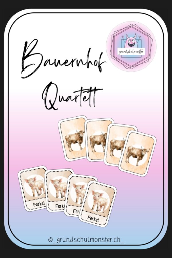Quartett_Bauernhoftiere_seite_1_web Materialpaket Thema Bauernhof