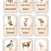 Bauernhoftiere - Spiel "Ich habe, wer hat"