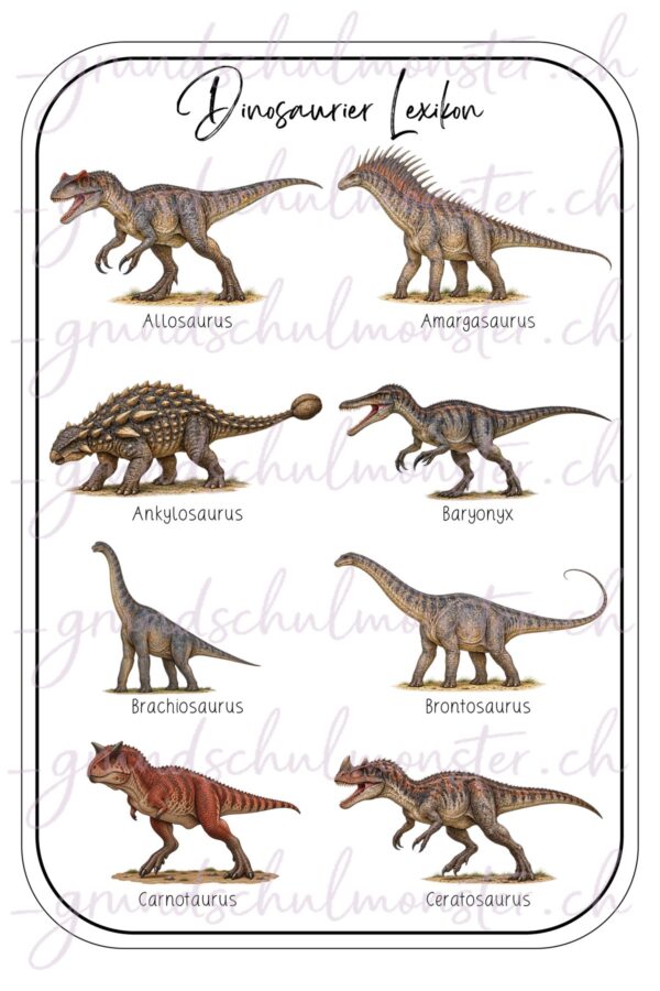 Domino_Dinosaurier_seite_9_web Dinosaurier & Flugsaurier - Domino