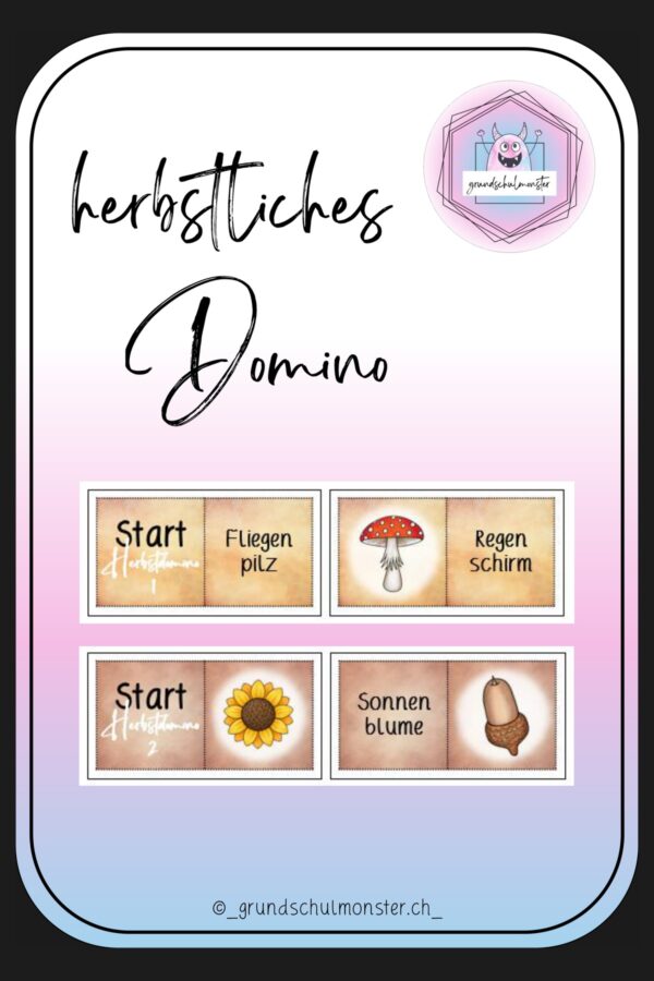 Herbstliches Materialpaket - 1. & 2. Klasse