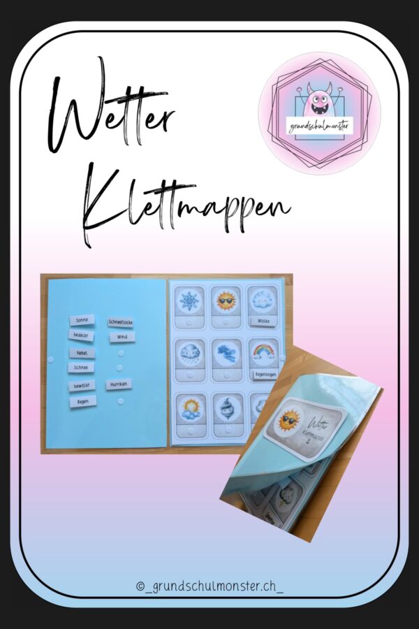 Wetter - Klettmappen