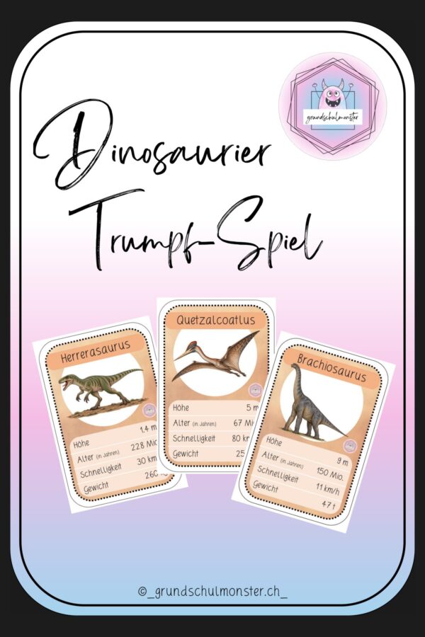 Trumpfspiel_Dinosaurier_seite_1_web Materialpaket Dinosaurier, Flugsaurier & Meeresreptilien